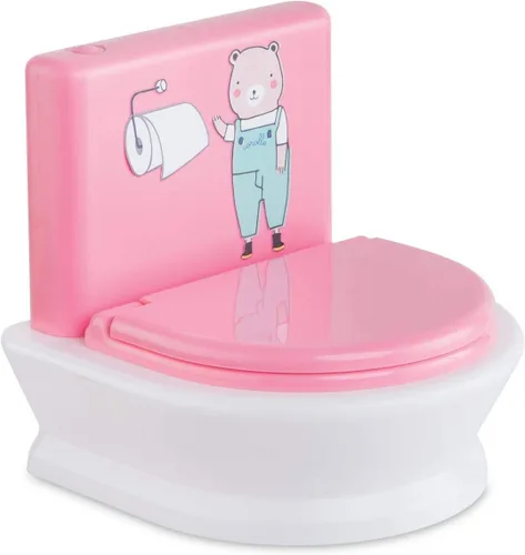 Muñeca educativa realista e interactiva de entrenamiento para orinal de Corolle para niñas con sonido de inodoro que descarga - Juguetes educativos