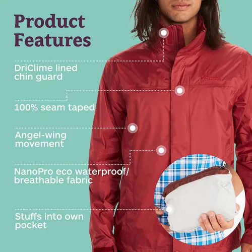 Miniatura 4 de Marmot Big & Tall PreCip Chaqueta ecológica