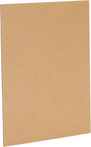 Miniatura 8 de Juvale Hojas de cartón corrugado, 8 x 10.2 pulgadas, 0.079 in de grosor, flauta E, marrón, paquete de 25 - Hojas de cartón plano para manualidades e