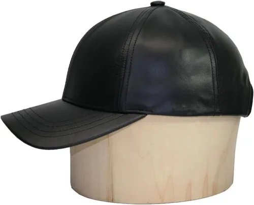 Miniatura 4 de Gorra de béisbol ajustable de piel de vaca genuina fabricada en Estados Unidos