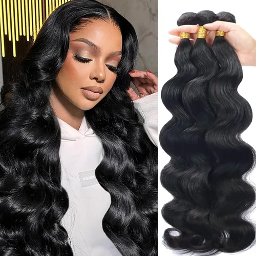 Miniatura 26 de Extensiones de pelo rizado brasileño de Selina, pelo virgen brasileño, 100 gramos/paquete, color natural (16 pulgadas, rizado)
