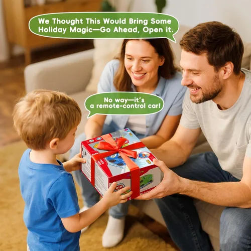 Miniatura 6 de AEROQUEST Juguetes de Camión de Basura con Control Remoto para Niños Pequeños de 1 a 3 años con Luces y Sonidos, Vehículo de Reciclaje RC para Niños