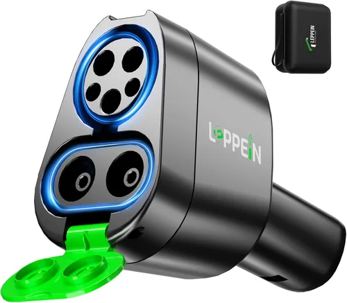 Adaptador CCS y J1772 a Tesla para el modelo 3/S/X/Y/Cybertrunk, adaptador AC+ DC 2 en 1 a Tesla NACS Accesorios de cargador de batería, carga