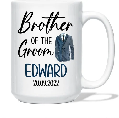 Miniatura 17 de Taza personalizada para la tía de la novia, taza de tía novia, regalo de boda para tía de la novia, regalo de tía de novia, taza de café de boda