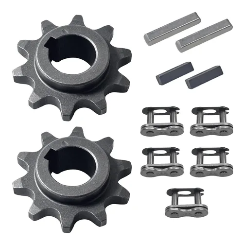 Miniatura 6 de Piñón delantero 0.669 in 10T 420 cadena para BX200X CT200U CT200U-EX Go Kart Mini Bike