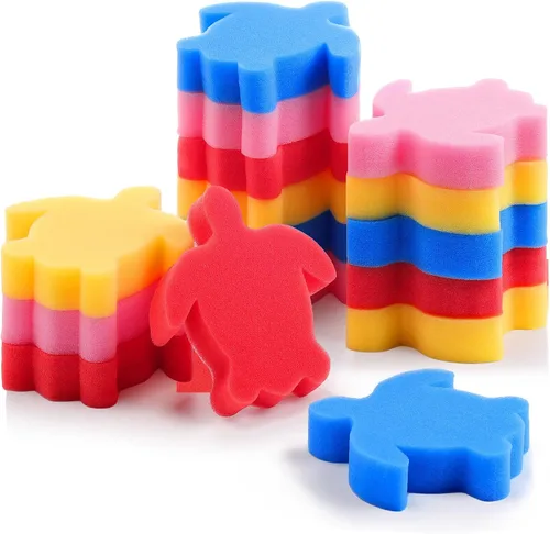 Miniatura 9 de Boao 16 esponjas absorbentes de aceite para bañera de hidromasaje, piscina y spa (pulpo, blanco)