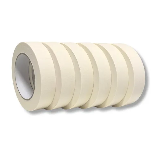 Miniatura 9 de Lazybug studio Cinta adhesiva de 1 pulgada, paquete de 12 unidades, cinta adhesiva de pintura a granel para uso general, 1 pulgada x 55 yardas x 12