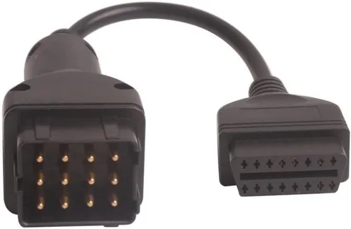 Miniatura 7 de Adaptador de diagnóstico de conector OBD OBD2 compatible con Mazda 16 pin a 17 pines adaptador (compatible con Mazda-16T17)