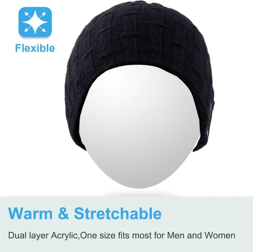 Miniatura 8 de Rotibox - Gorro inalámbrico con Bluetooth para deportes al aire libre, regalo de Navidad.