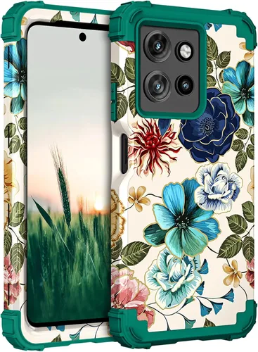 Miniatura 15 de Hocase for Moto G Power 2026 Case, Shockproof Heavy Duty Protection Soft Silicone Rubber Bumper+Hard Plastic Hybrid Protective Phone Case - Mandala