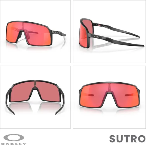 Miniatura 137 de Oakley Sutro OO9406 / OO9462 - Lentes de sol para hombre, kit de correa de accesorios, bolsa de microfibra