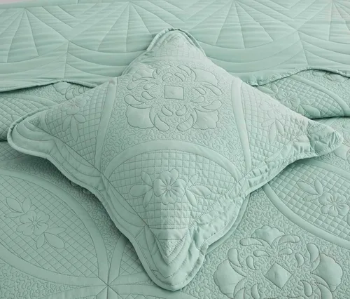 Miniatura 7 de DaisyHuang Colcha – Cobertor de cama tamaño completo – Juego de colcha moderno y contemporáneo, costuras reales, reversible, ligero, 5 piezas