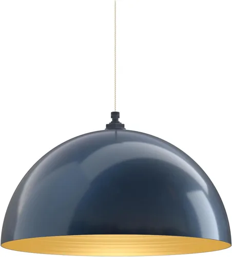 Miniatura 14 de Steel Lighting Co. Brentwood - Lámpara colgante Montada en el techo Domo redondo de 14 pulgadas Estilo moderno contemporáneo de granja