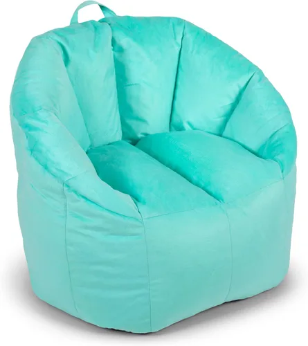 Miniatura 33 de Big Joe Milano - Silla de Puf con Cuero Montana Negro Vibe