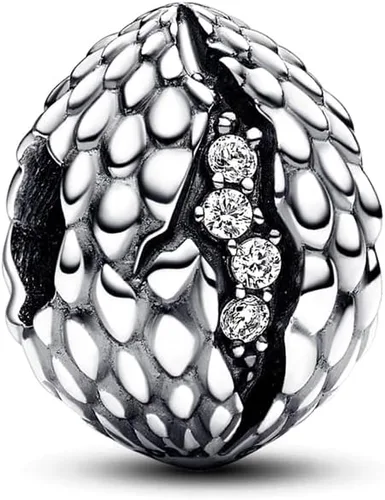 Miniatura 3 de Feitery Dijes de dragón de Navidad compatibles con pulseras y collares Pandora, joyería para mujer, abalorios de plata de ley 925