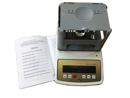 Miniatura 6 de Medidor de densidad sólida Probador de densidad digital Analizador de pureza de metal Densímetro sólido 0.005 ~ 10.58 oz Precisión 0.00 oz/cm3