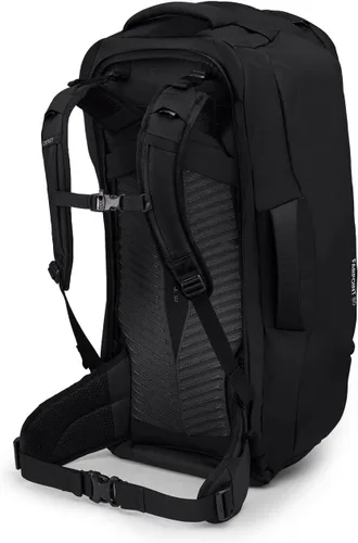 Miniatura 7 de Mochila de viaje Osprey Farpoint 80L para hombre, negra Negro