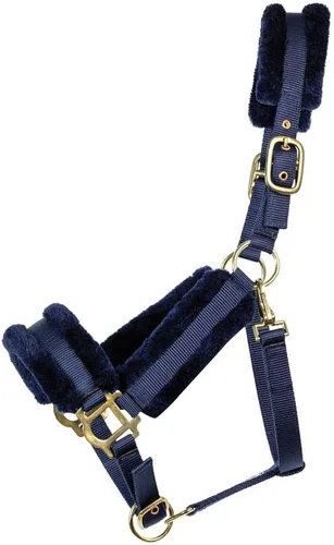 Miniatura 2 de Dura-Tech Halter de nailon con forro polar para caballos, máxima comodidad para caballos, diseño antifrotamiento, alta ajustabilidad, herrajes