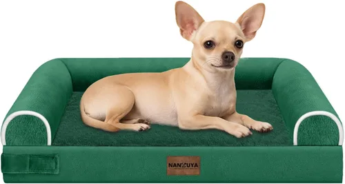 Miniatura 19 de Cama ortopédica lavable para perros medianos y grandes: cama con cojines de apoyo para perros medianos y grandes, cama impermeable de espuma tipo
