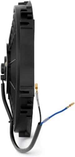 Miniatura 2 de Mishimoto MMFAN-10 - Ventilador eléctrico delgado para radiador, ajuste universal de 10 pulgadas, 12.3 voltios, color negro