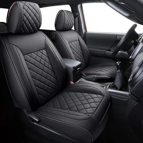Miniatura 17 de Tomatoman Tacoma - Fundas de asiento personalizadas para camioneta Sport Gen SR Extended Pro Off-Road Pickup V6 2005-2025 2026, cojines impermeables