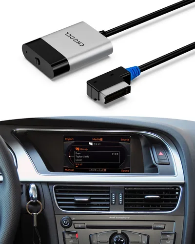 Miniatura 9 de Adaptador Bluetooth 5.0 aptX-HD para automóvil compatible con Audi AMI MMI, Mercedes Media Interface y Volkswagen MDI Connector (A2-Audi2G)