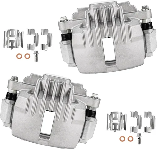 Miniatura 15 de cciyu Ensamblaje de pinza de freno trasero izquierdo con soporte 18B4712 para Chevy para blazer/para S10, para GMC para Jimmy/para Sonoma