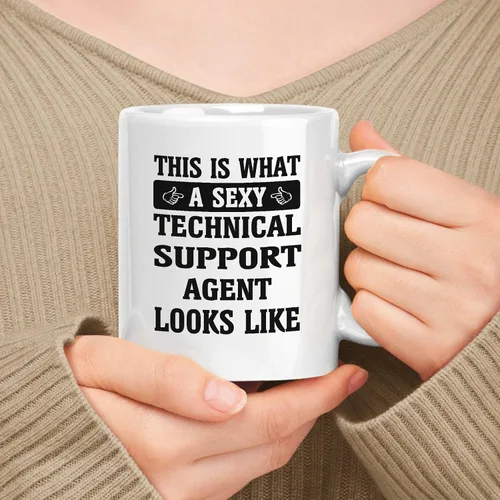 Miniatura 39 de Divertido regalo para administrador – Taza de cerámica blanca de 11 oz y 15 oz – Esto es lo que un administrador parece