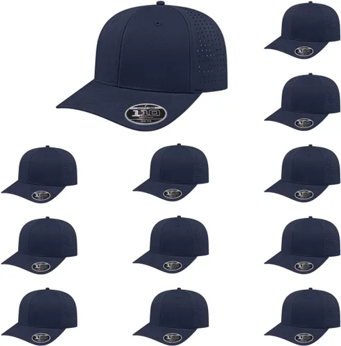 Miniatura 37 de Cap America i8533 Flexfit 110 Gorra Snapback Perforada de Rendimiento de Perfil Medio de 6 Paneles con Protección UV y Snapback Ajustable