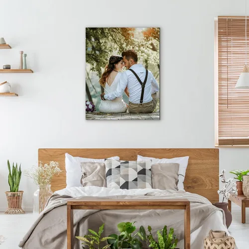 Miniatura 4 de WEGA Impresiones en lienzo personalizadas con tus fotos (enmarcada de 6 x 8 pulgadas), carga tu imagen/foto, regalos de fotos personalizados