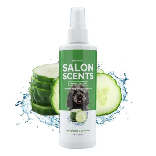 Miniatura 15 de Bark2Basics Salon Scents Colonia de aseo para mascotas, 8 onzas, perfume natural de grado profesional para perros y gatos, larga duración