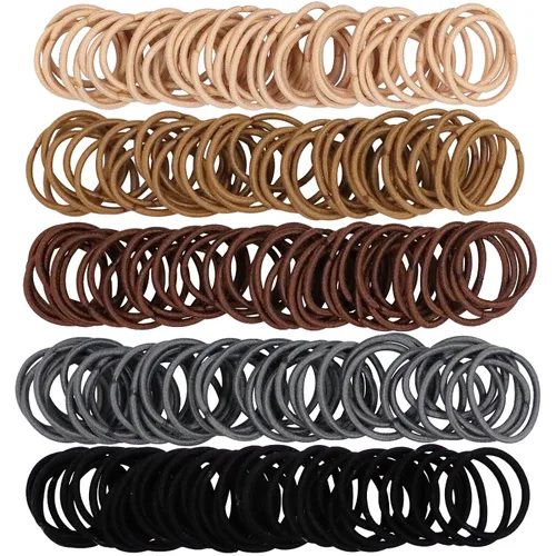 Miniatura 7 de 200 ligas pequeñas para el cabello, sin arrugas, soporte elástico para cola de caballo, accesorios para el cabello para bebés, niñas y niños
