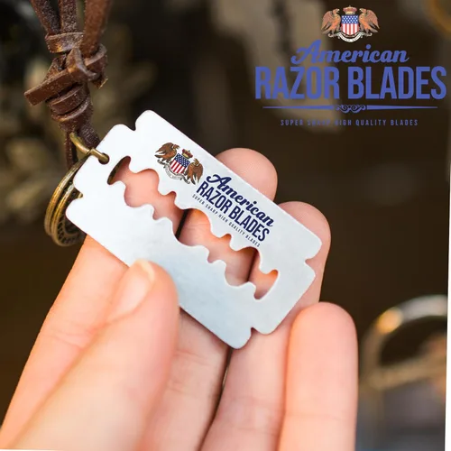 Miniatura 8 de American Razor Blades by the shave factory - Cuchillas de afeitar súper afiladas de doble filo, paquete de valor (100)
