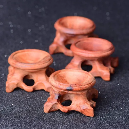 Miniatura 4 de HOMELEX Bola de cristal de obsidiana mágica negra con soporte de madera para meditación, curación de cristales, esfera de adivinación, decoración