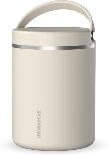 Miniatura 10 de Hydrapeak Tarro de comida de acero inoxidable con aislamiento al vacío de 25 onzas para comida caliente y fría, recipiente de boca ancha a prueba