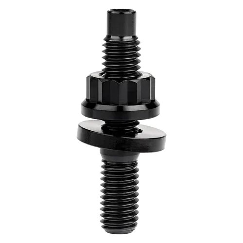 Miniatura 3 de Tornillo de titanio M8 M10x45 54 55 2.559 in paso 1.25 Kit de pernos de escape automotriz Kit tornillos, tuercas y arandelas Kit de 4 piezas