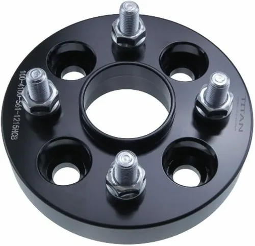 Miniatura 6 de Espaciador de rueda centrado en buje de 0.59 pulgadas compatible con Mini Cooper, Clubman y John Cooper Works - Patrón de pernos de 4 x 100