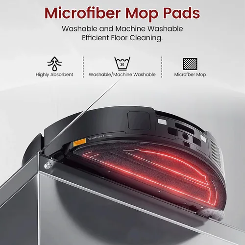 Miniatura 6 de Kit de accesorios de 24 piezas para Roborock Q7 M5+, Q7 L5+, robot aspirador, 1 cepillo principal, 4 filtros, 4 almohadillas de fregona, 6 cepillos