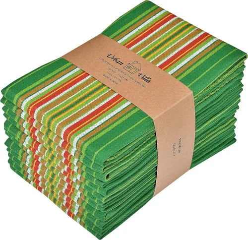 Miniatura 134 de Urban Villa Toallas de cocina 100% algodón, paquete de 6, altamente absorbentes, de secado rápido, súper suaves, de primera calidad, para cocina