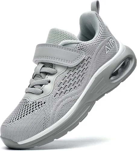 Miniatura 2 de SoGoNati Tenis deportivos de aire para niños, ligeros, transpirables, sin cordones, para correr, deportes, caminar (niño pequeñoniño grande)