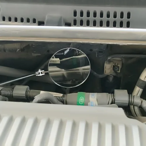 Miniatura 7 de Espejo telescópico de inspección flexible telescópico Espejo de inspección giratorio 360 Espejo de inspección para automóvil Espejo mecánico en un