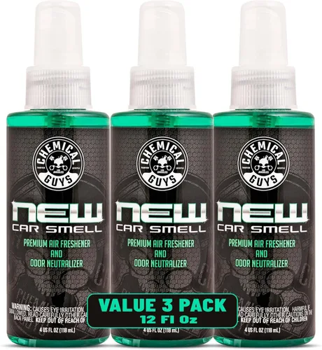Miniatura 9 de Chemical Guys New Car Smell - Ambientador y eliminador de olores premium refresca y neutraliza olores, excelente ambientador para automóviles