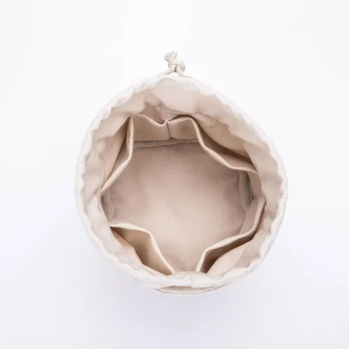 Miniatura 8 de Organizador de bolso alto para mujer, de lona, redondo, organizador de bolso, bolso organizador redondo para cosméticos, bolsa de maquillaje