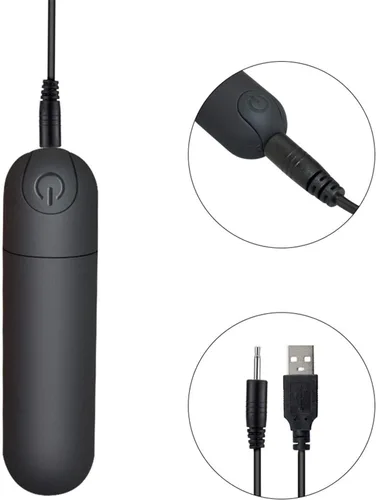 Miniatura 5 de Umania - Vibrador bullet para vagina, con USB Recargable, vibrador impermeable, juguetes sexuales para adultos, para mujeres