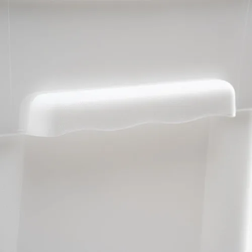 Miniatura 2 de Winco Contenedor de almacenamiento cuadrado de 4 qt, blanco, PP