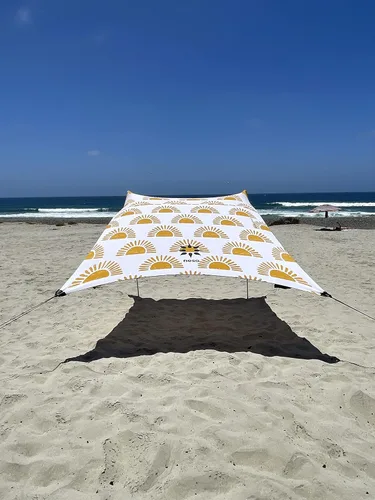 Miniatura 12 de Neso Tienda de Campaña Portátil para Playa Refugio Solar con Anclaje de Arena - Toldo Ligero de Sombra para Playa - Fácil Instalación para Salidas