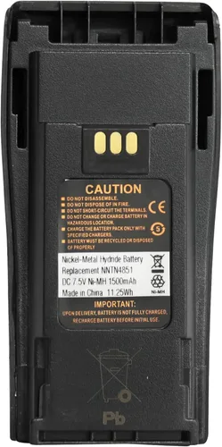 Miniatura 3 de NNTN4851A NNTN4851 NNTN4497 NNTN4497CR 7.4V 1500mAh Ni-MH Reemplazo de batería para CP200 CP200D CP200XLS PR400 EP450 CP040 CP140 CP150 CP160 CP160