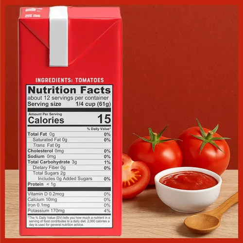 Miniatura 2 de Pomì - Tomates picados sin OMG, sin gluten, sin BPA, tomates italianos 100% frescos para salsas, pasta y pizza, alternativa a tomates enlatados