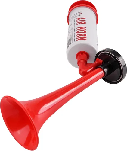 Miniatura 6 de Bocina de aire portátil de mano, bocina de bomba de aire de aluminio + ABS portátil, bocina de seguridad de ruido fuerte para botes, coches, eventos