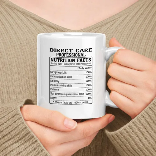 Miniatura 31 de Employee Apreciation Gift For Administrator Información nutricional, White 11oz Ceramic Mug